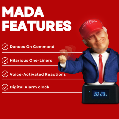 MADA: The Voice-Activated Bobblehead That Dances and Talks