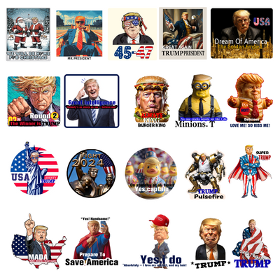 Ultimate MAGA Sticker Set Kickstarter Campaign Editions