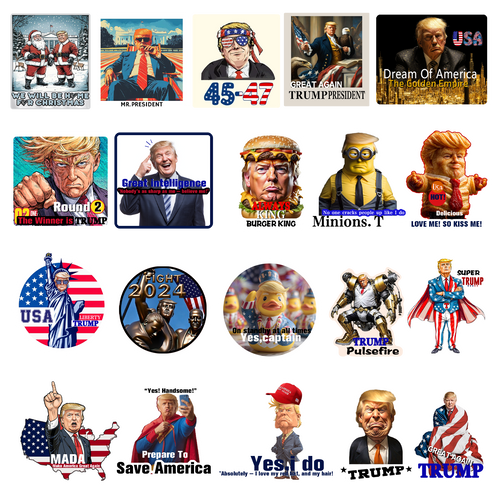 Ultimate MAGA Sticker Set Kickstarter Campaign Editions