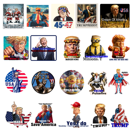 Ultimate MAGA Sticker Set Kickstarter Campaign Editions